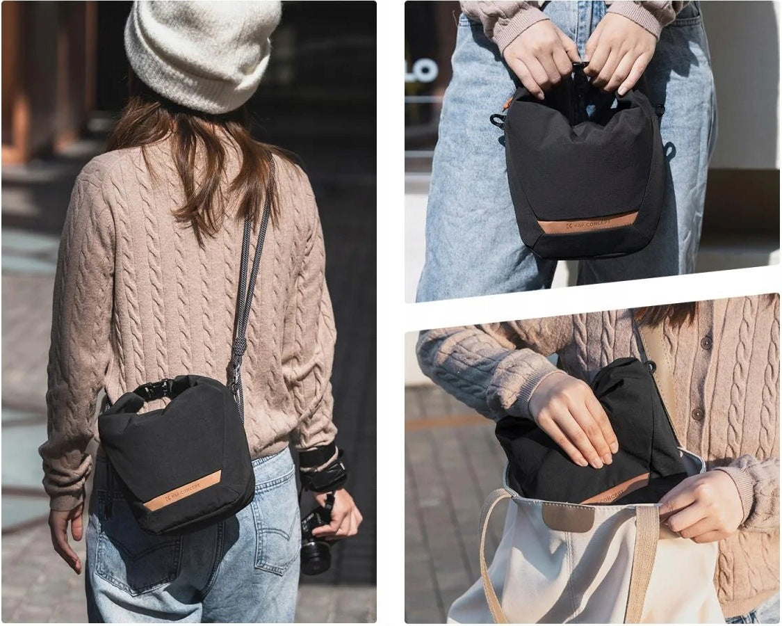 Photo bag 4in1 K&F Concept (black) KF13.168V1 for camera lens Manufacturer code KF13.168V2