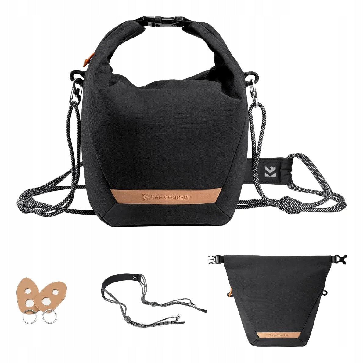 Photo bag 4in1 K&F Concept (black) KF13.168V1 for camera lens