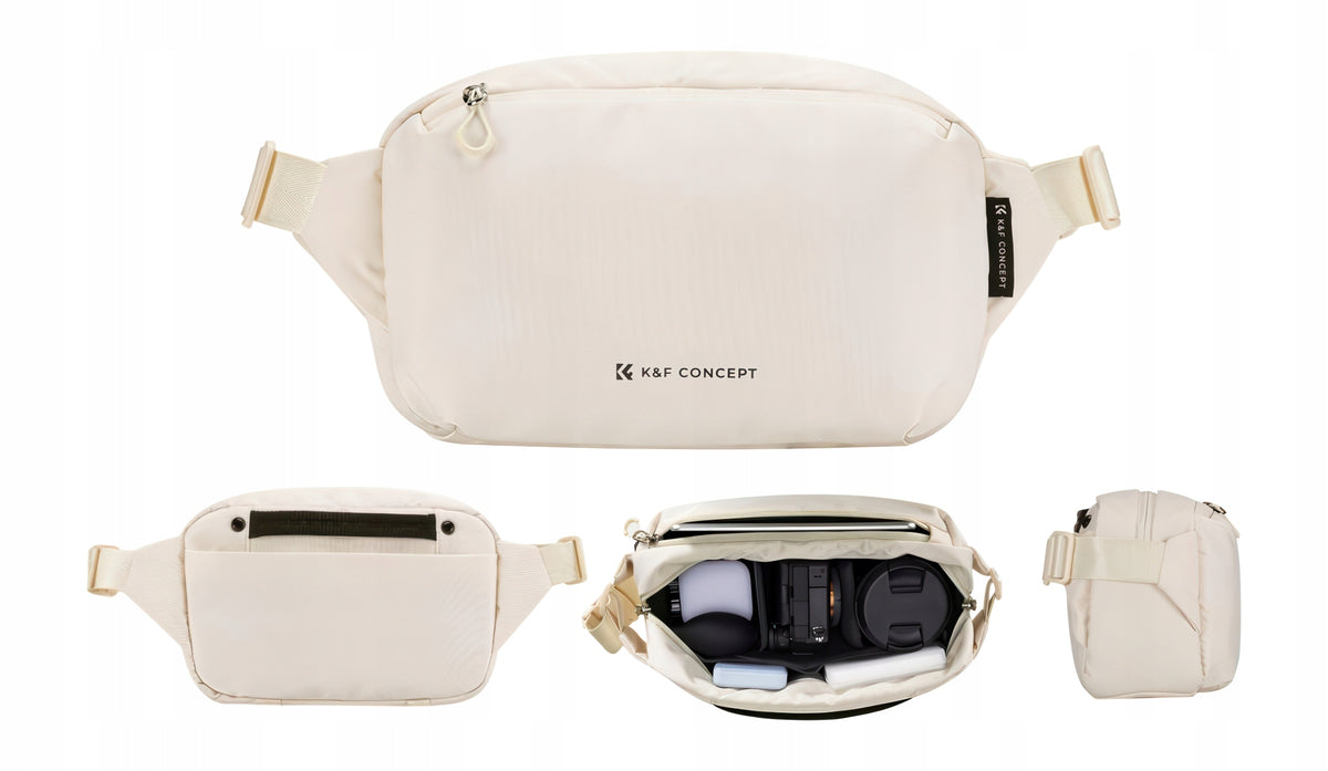 Photo bag K&F Concept Alpha Sling Bag 10 l - beige