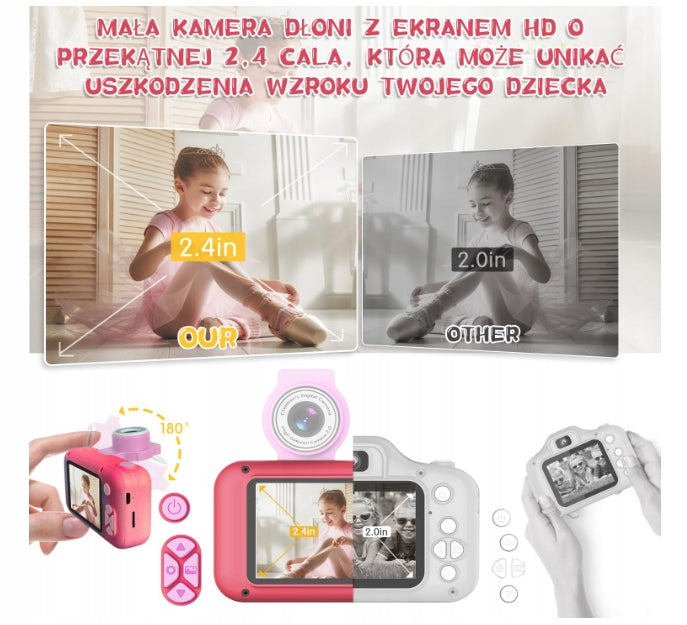 Photography Camera for Children ARNSSIE card 32GB Selfie function Brand no brand