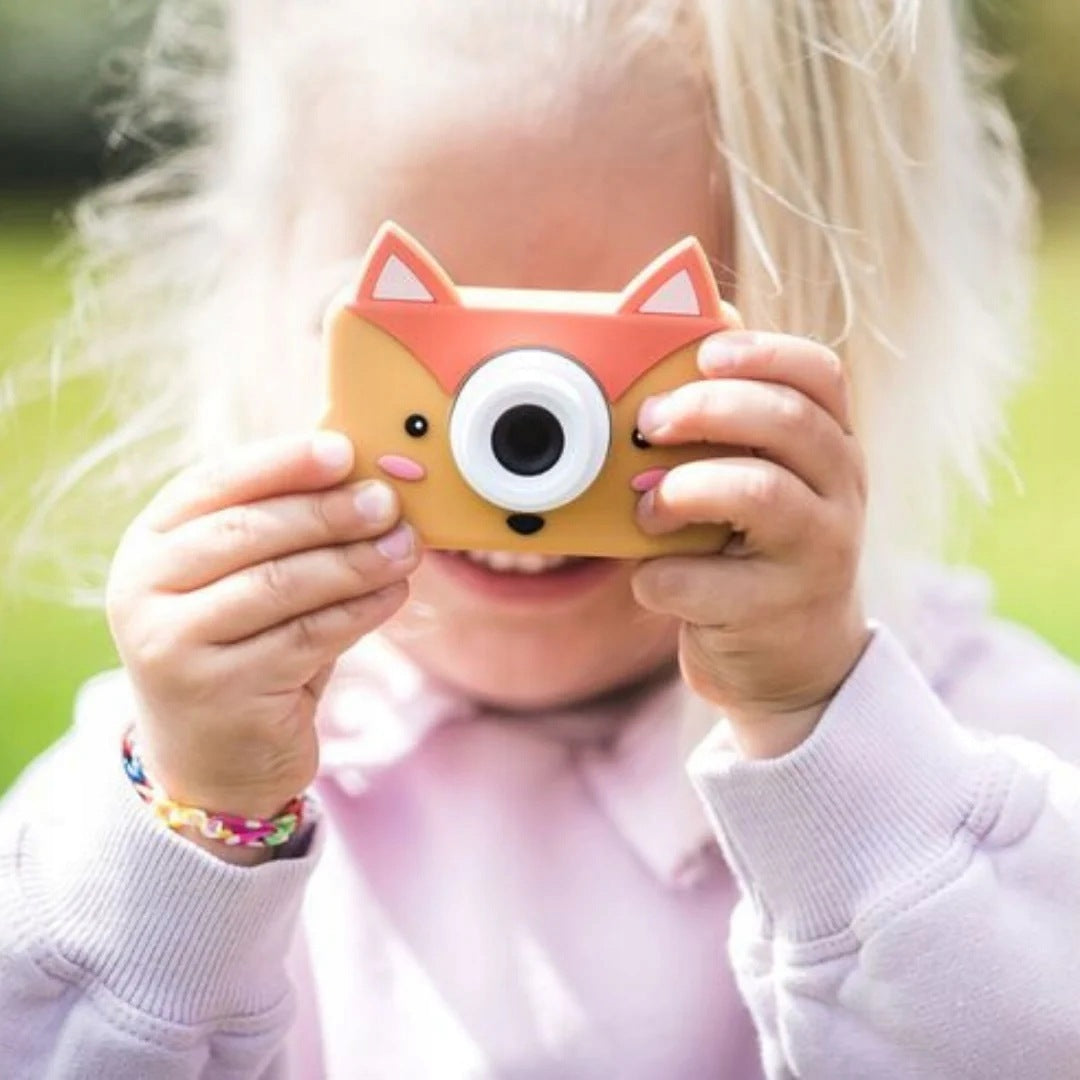 Photography Camera for Children FOX Photos recording Premium case Manufacturer code ZOO-FRIENDS-FOX