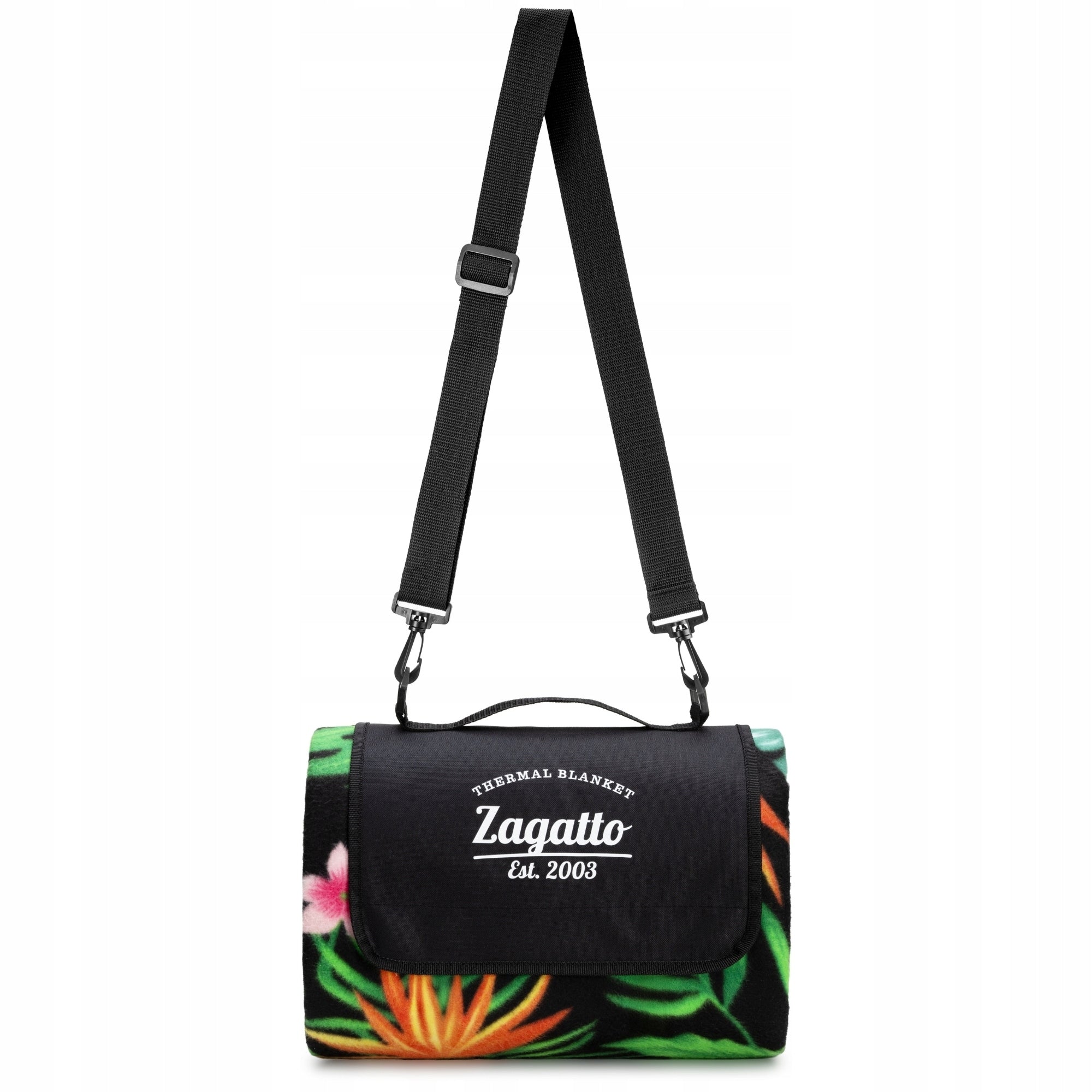 Picnic blanket 200x200 cm with insulation large beach light beach mat ZAGATTO Packaging status original
