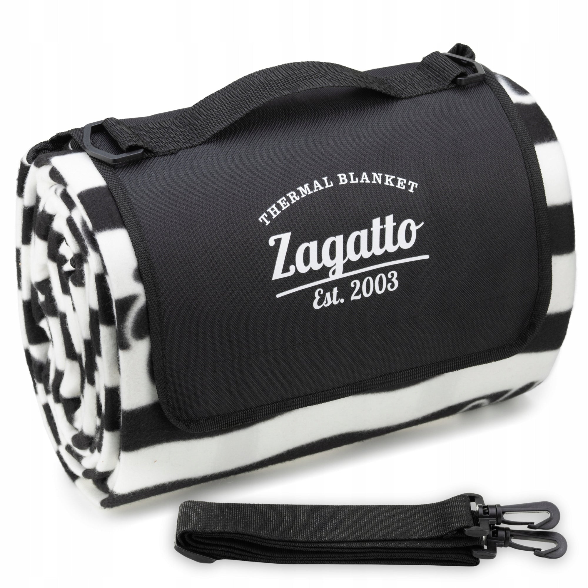 Picnic blanket with insulation 200x200 cm large beach mat waterproof ZAGATTO Manufacturer code ZG1202