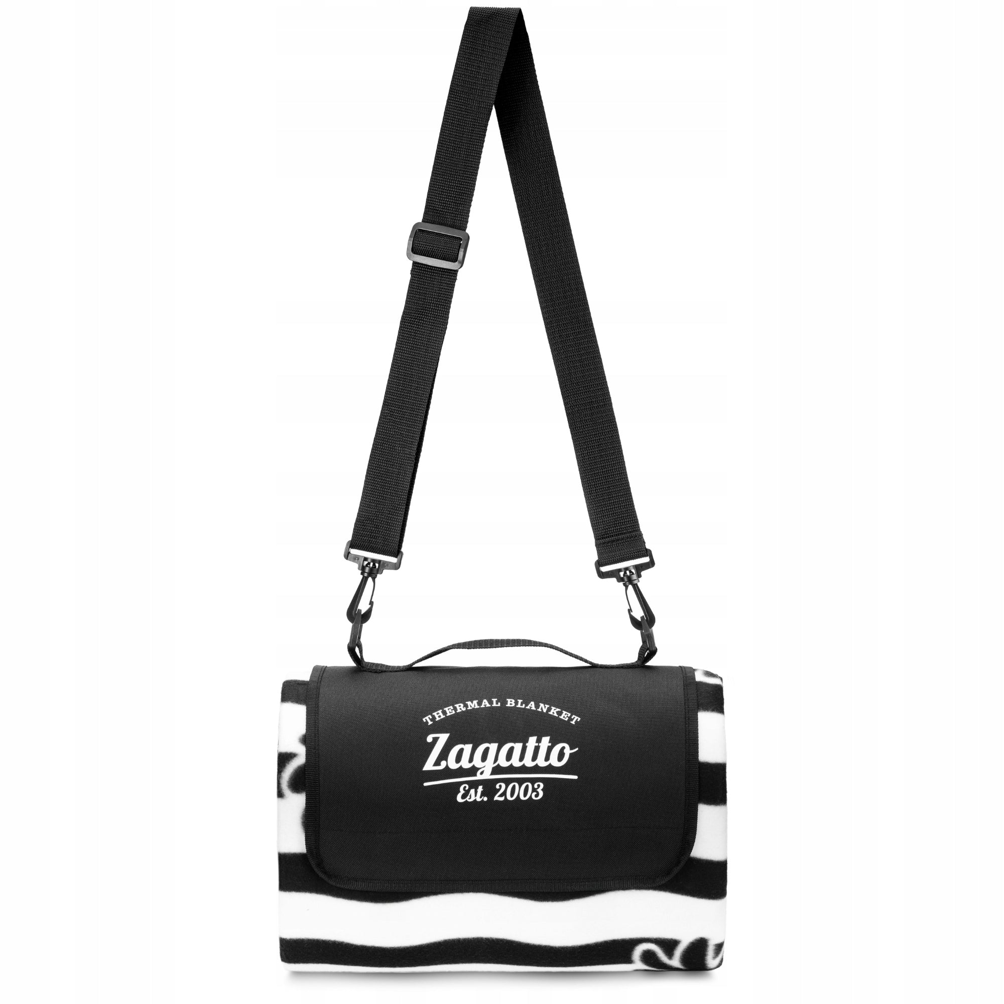 Picnic blanket with insulation 200x200 cm large beach mat waterproof ZAGATTO Packaging status original