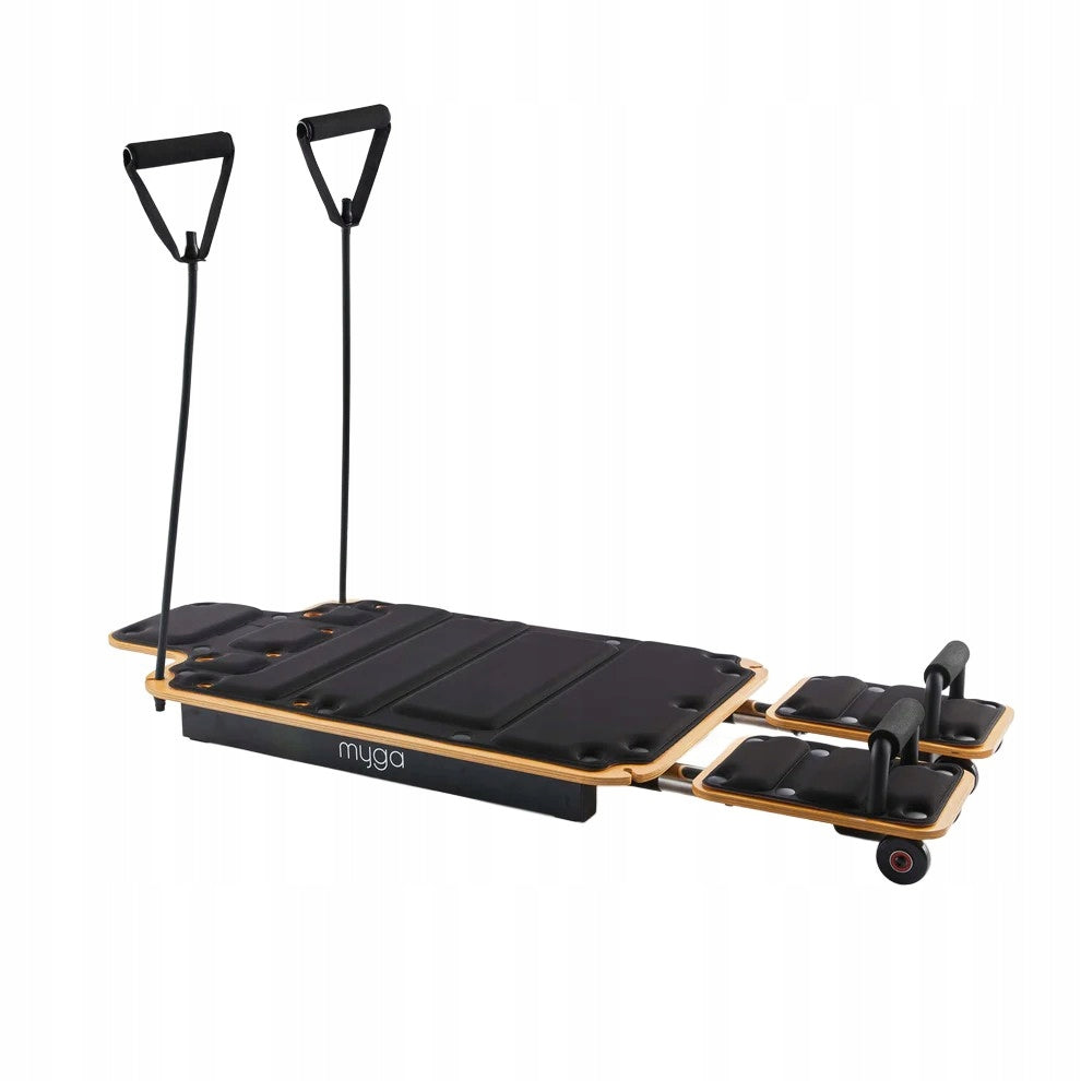 Pilates Reformer Myga Exercise Board Wooden Exercise Machine