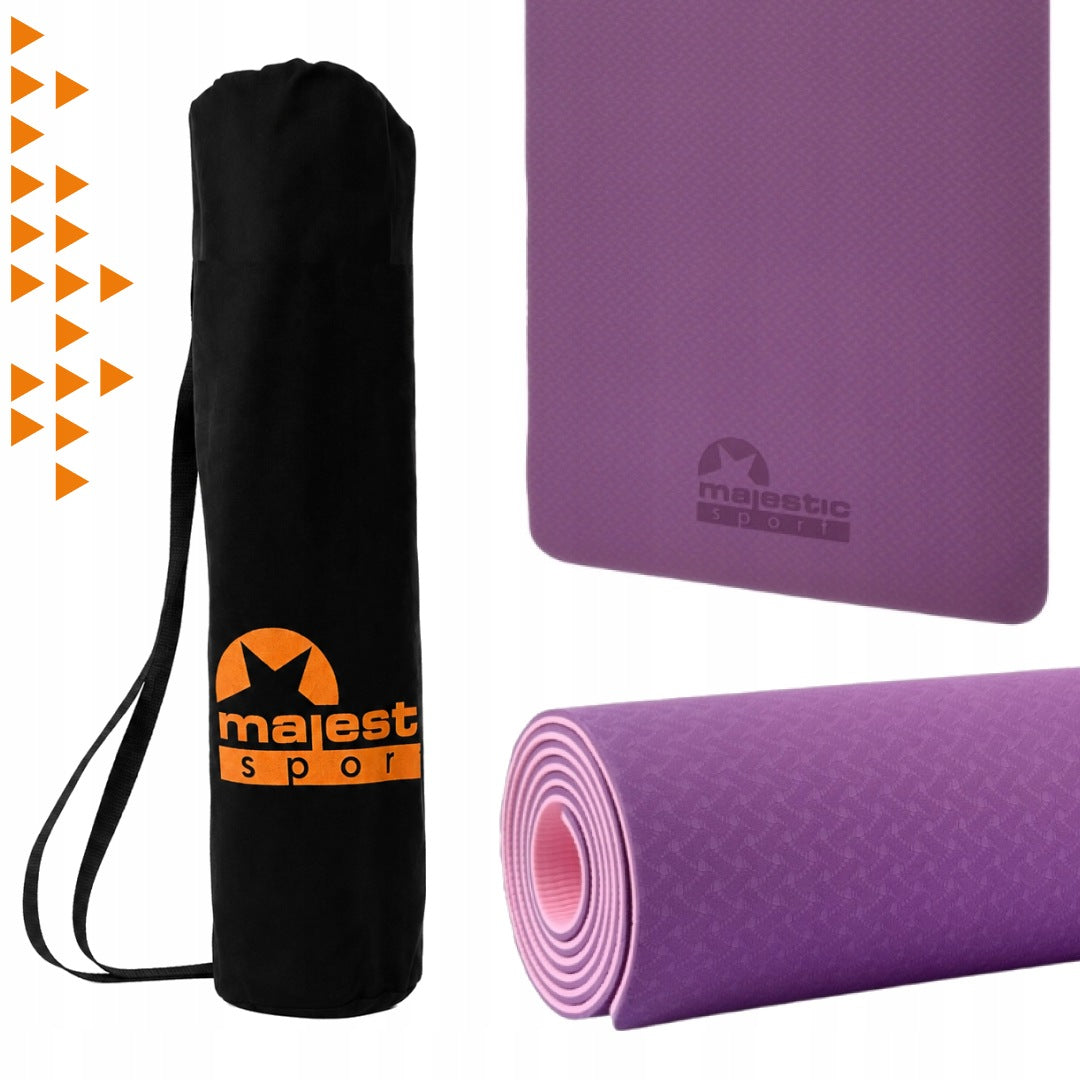 Pilates Yoga Fitness Exercise Mat Non-Slip Training Mat Packaging status original
