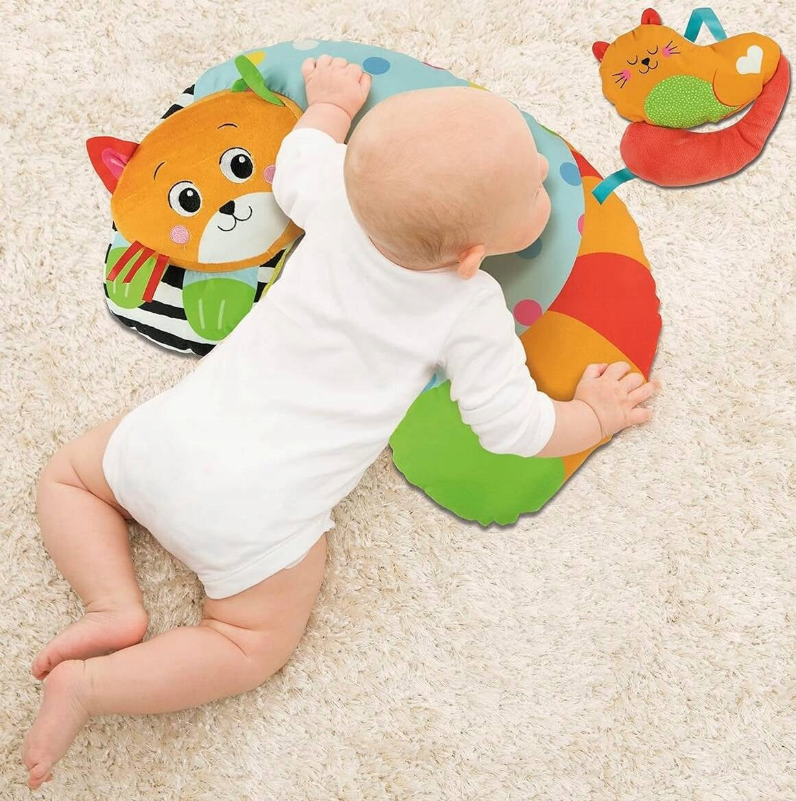Pillow Clementoni Baby Kitten for Babies Brand Clementoni