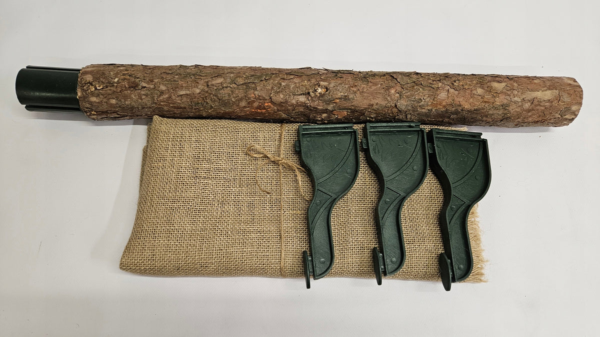 Pine trunk for artificial Christmas tree on trunk 3N height 70 cm, diameter 7 cm Brand no brand