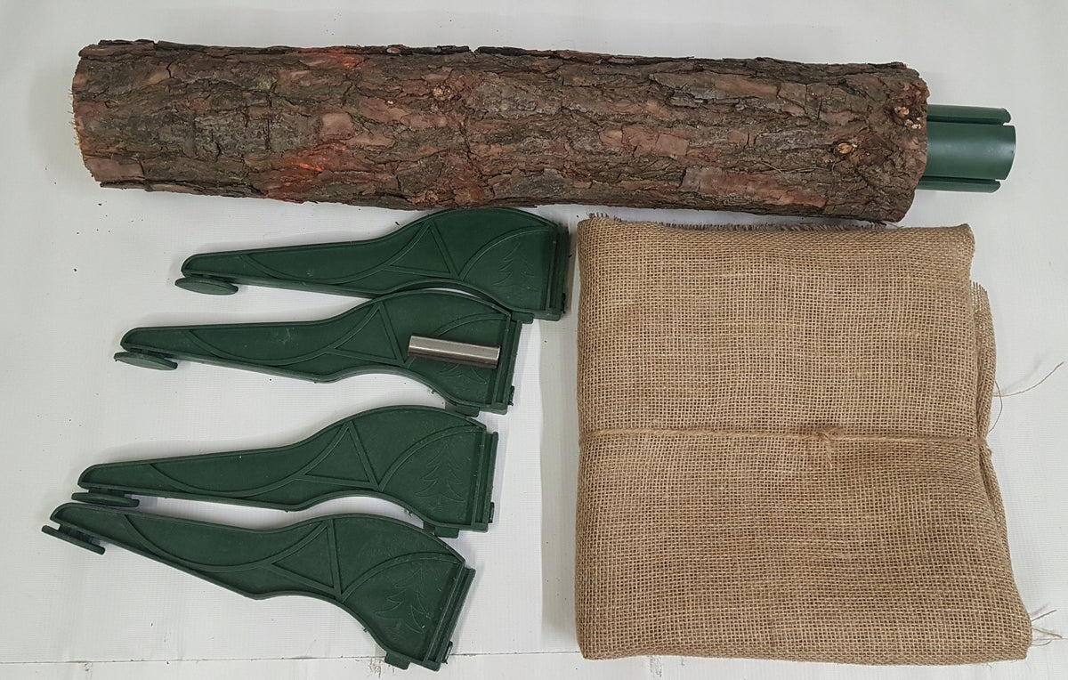 Pine trunk for artificial Christmas tree on trunk height 70 cm, diameter 11 cm Brand no brand