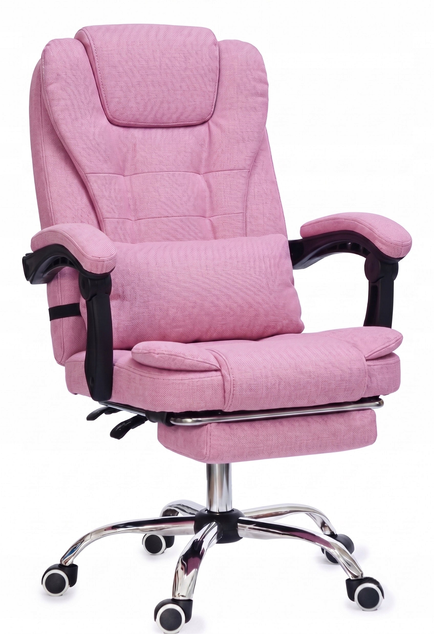 Pink material comfortable office chair with footrest and cushion NBR012-HT Manufacturer code NBR012-HT