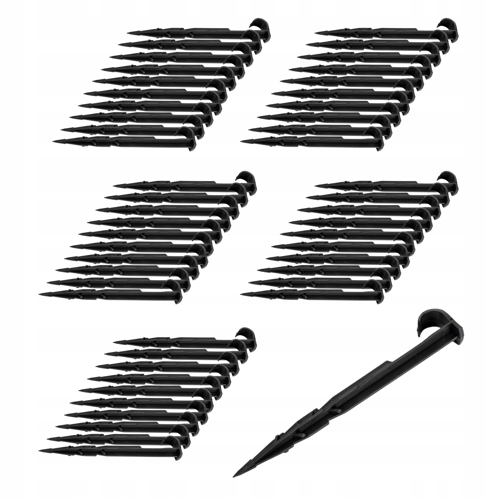 Pins Anchor Holders for Drip Line Hose Pin 16mm 100 Pcs Brand no brand