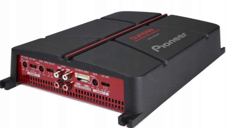 Pioneer GM-A4704 car amplifier 4-channel max power 520W Brand Pioneer