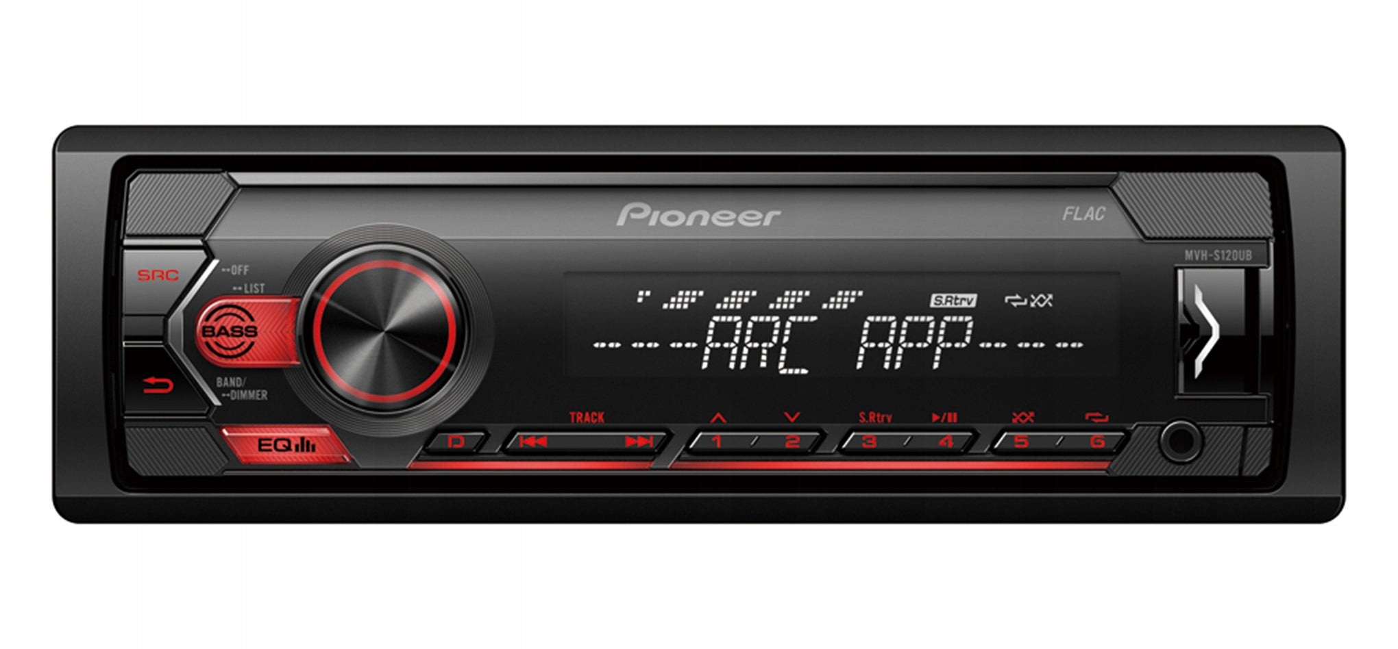 Pioneer MVH-S120UB Car radio AUX MP3 USB 4x50W - Zielona Góra