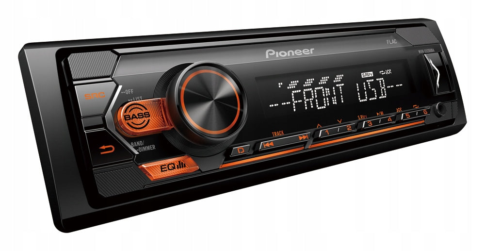 Pioneer MVH-S120UBA Car Radio MP3 USB AUX 4x50W Orange