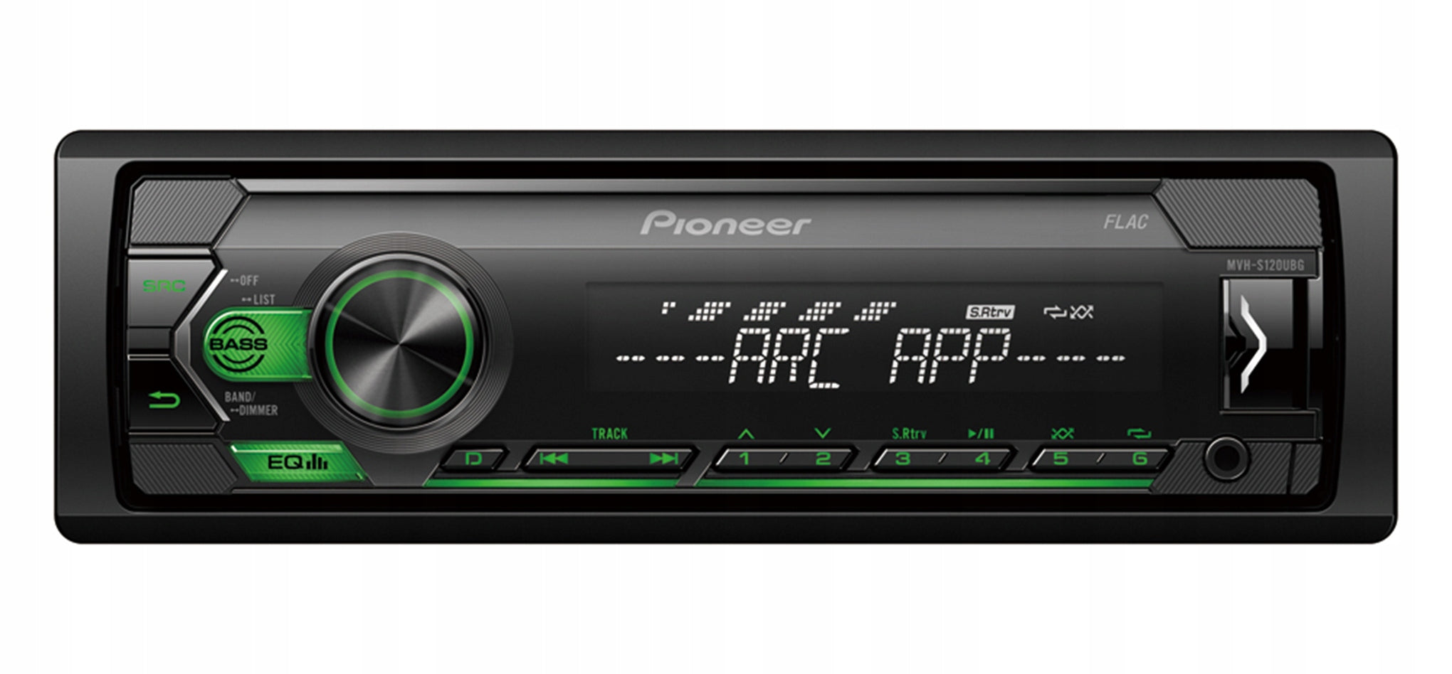 Pioneer MVH-S120UBG Car Radio MP3 Android AUX MP3 USB 4x50W MOSFET
