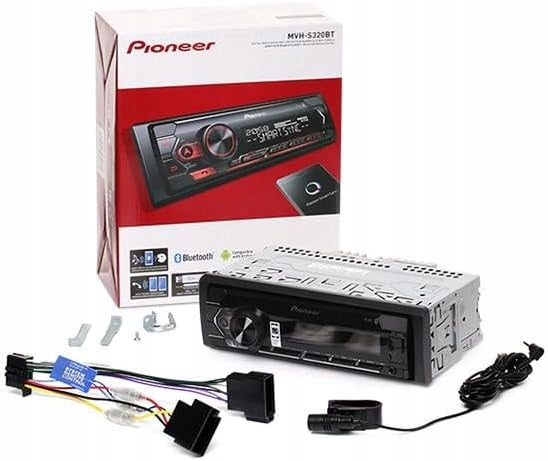 Pioneer MVH-S320BT 1-DIN Radio player with Bluetooth USB