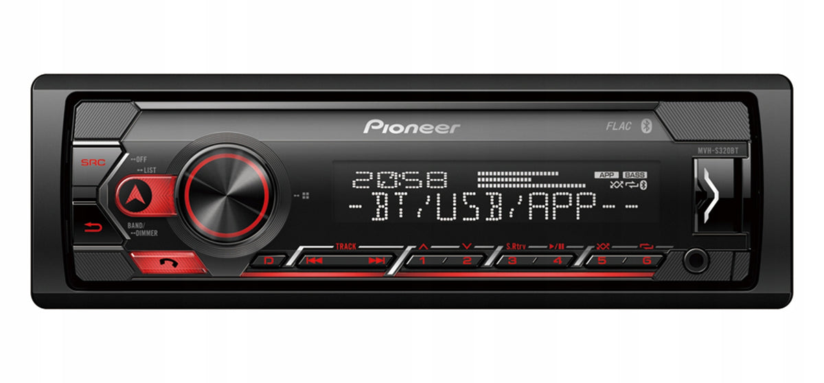 Pioneer MVH-S320BT car radio FLAC AUX USB MP3 Bluetooth microphone Packaging status original