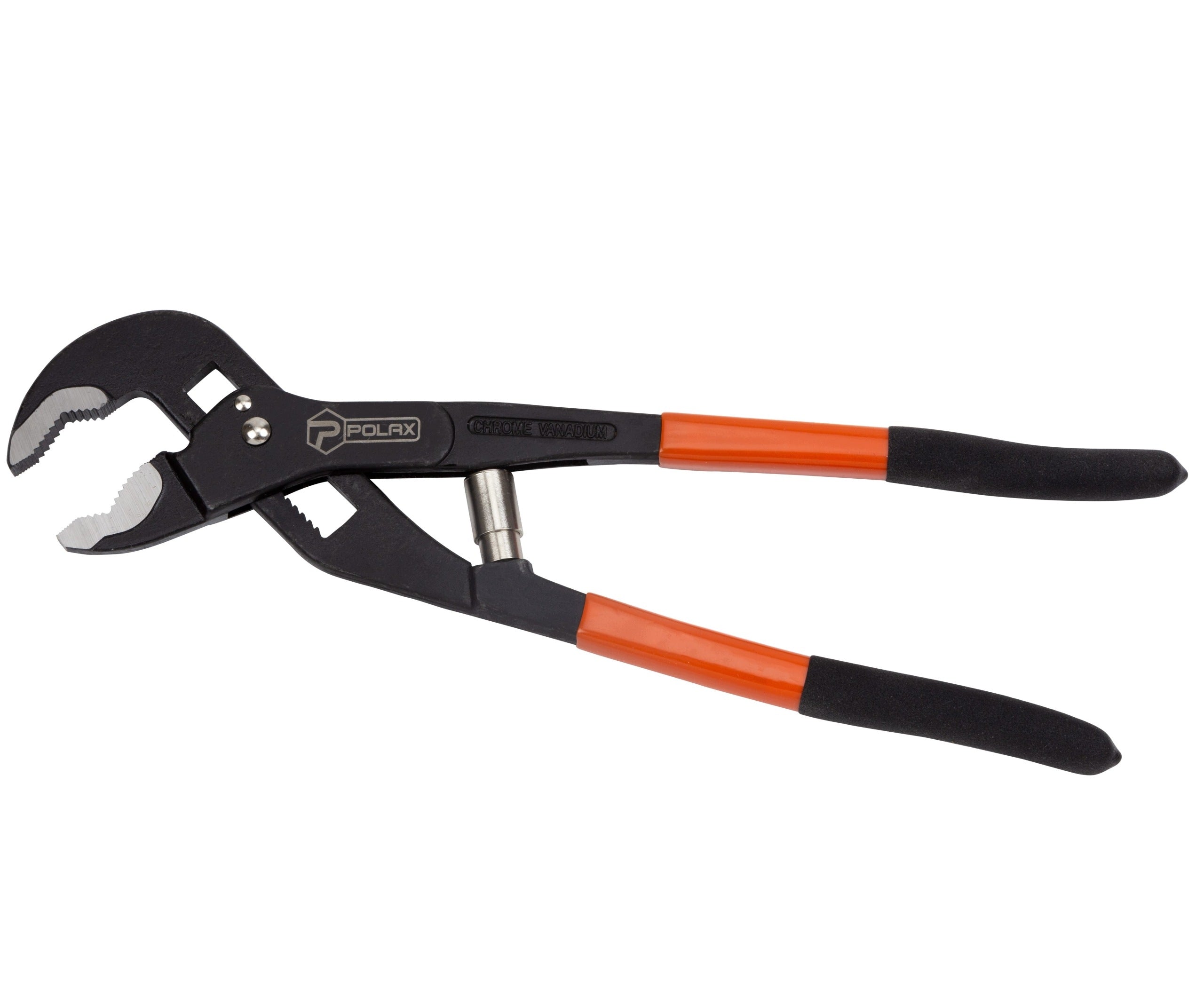 Pipe Wrench Adjustable with Spring Self-Clamping Frog 300 mm Polax Packaging status original