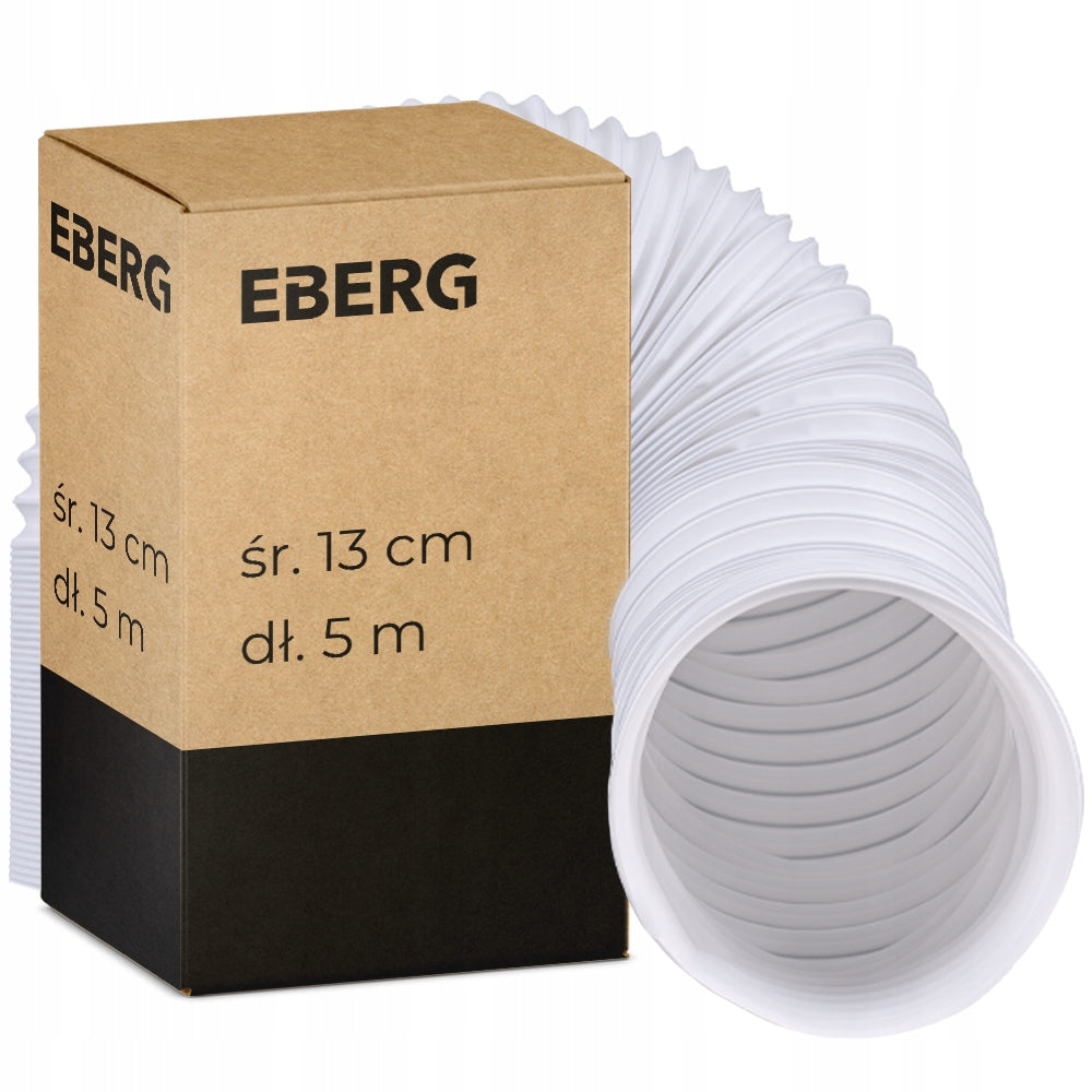 Pipe for portable air conditioner 13cm/5m 130mm 5m air conditioning cable Brand EBERG
