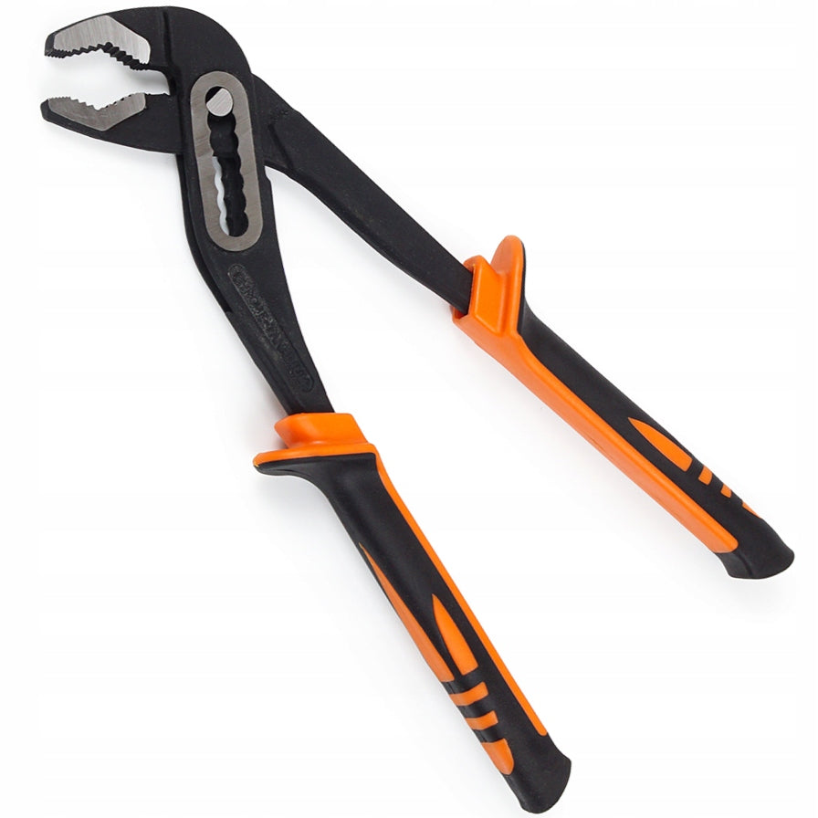 Pipe pliers wrench adjustable frog handle two-component 250 mm