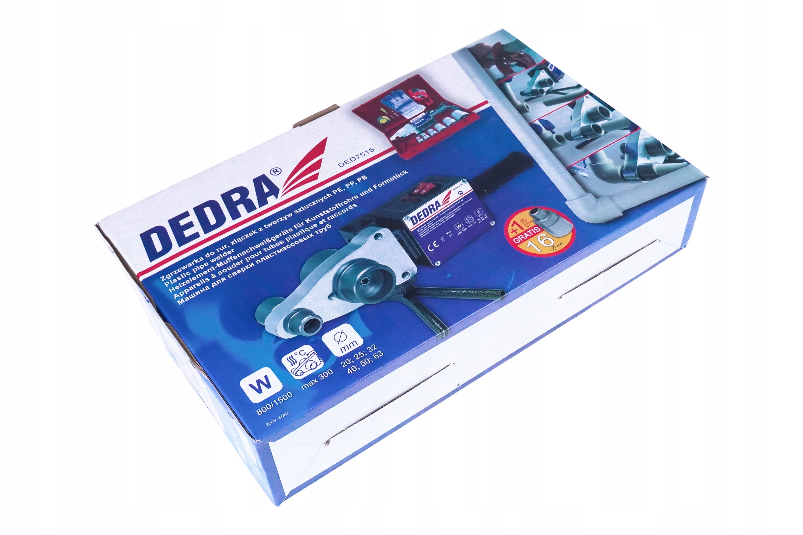 Pipe welding machine Dedra 1500 W DED7515 Brand Dedra