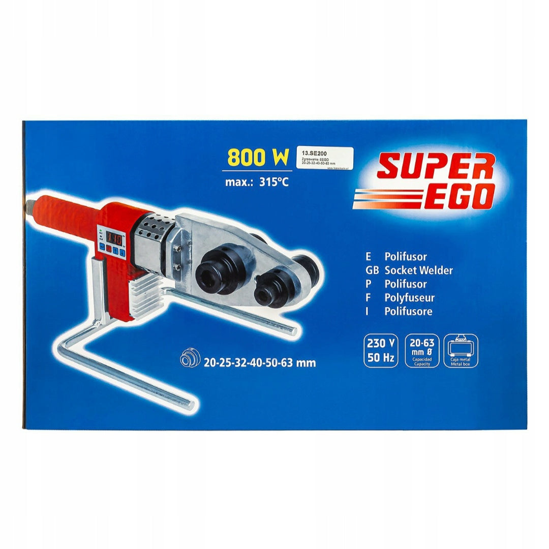 Pipe welding machine PE/PP/PB/PVC Rothenberger 20- 63 Super-Ego Brand Super Ego