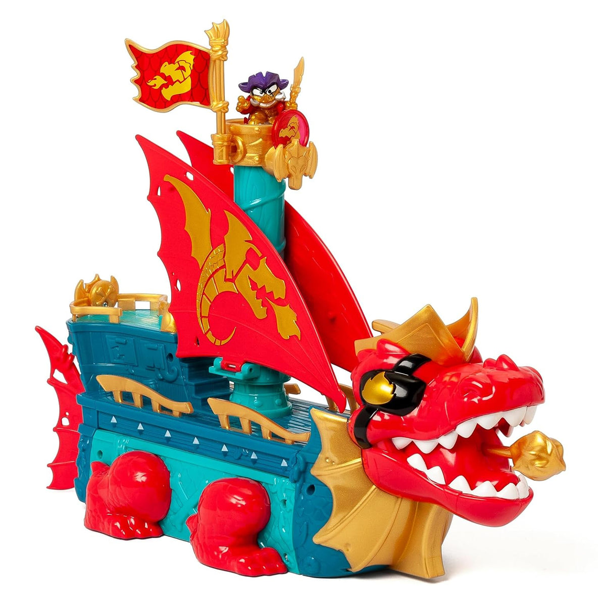 Piratix Set 3in1 Dragon Ship Captain Big Red and Accessories Manufacturer code 044254