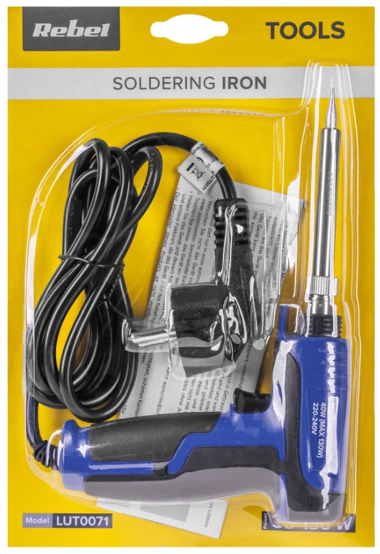 Pistol soldering iron with ceramic heater with power regulation 30-130W Kemot Power 130 W