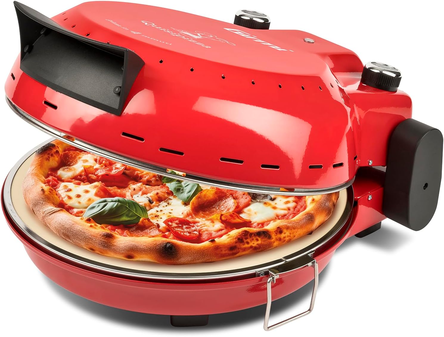 Pizza oven Girmi FP50 Quisipizza 420°C 1800W STONE 31cm PIZZA in 4minutes