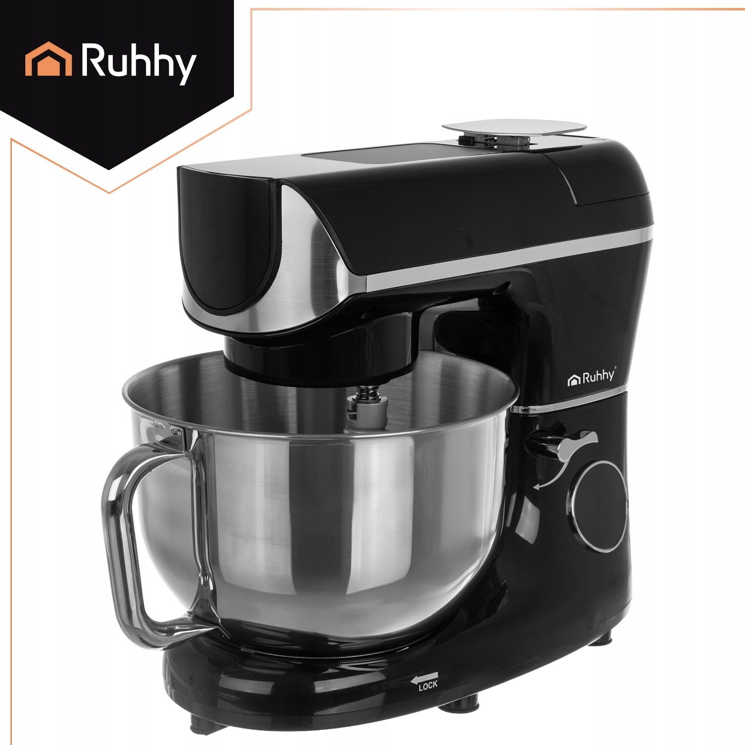Planetary Robot Kitchen Mixer Multifunctional Heated Bowl Weight Timer Operating modes pulsating