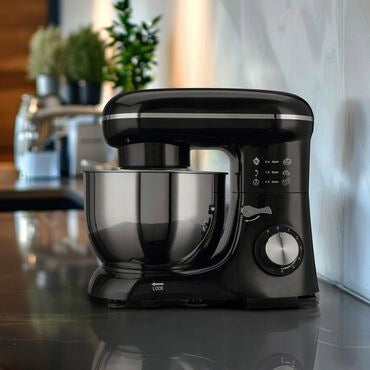 Planetary robot Hoffen Expert, 1300 W, 2 bowls 4 l and 5 l, black Brand Hoffen
