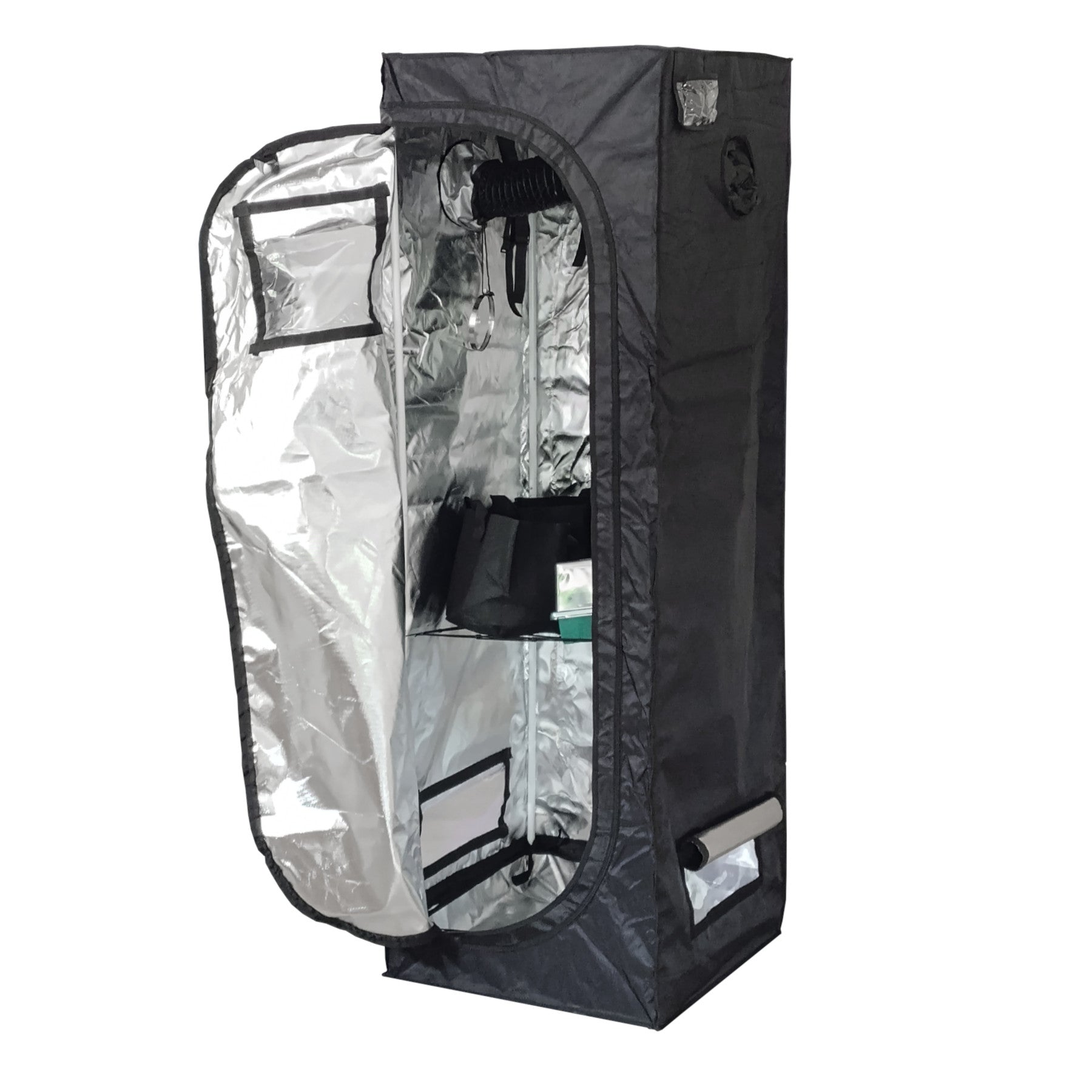 Plant growing tent 60x60x180 cm GrowBox growing Filter Accessories 1680D Manufacturer code JR-GROWTENTKIT-60X60X180