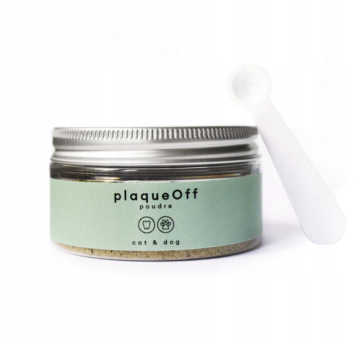 Plaque Off 60 g Algae for Tartar Sediment Breath for Cat Dog Powder
