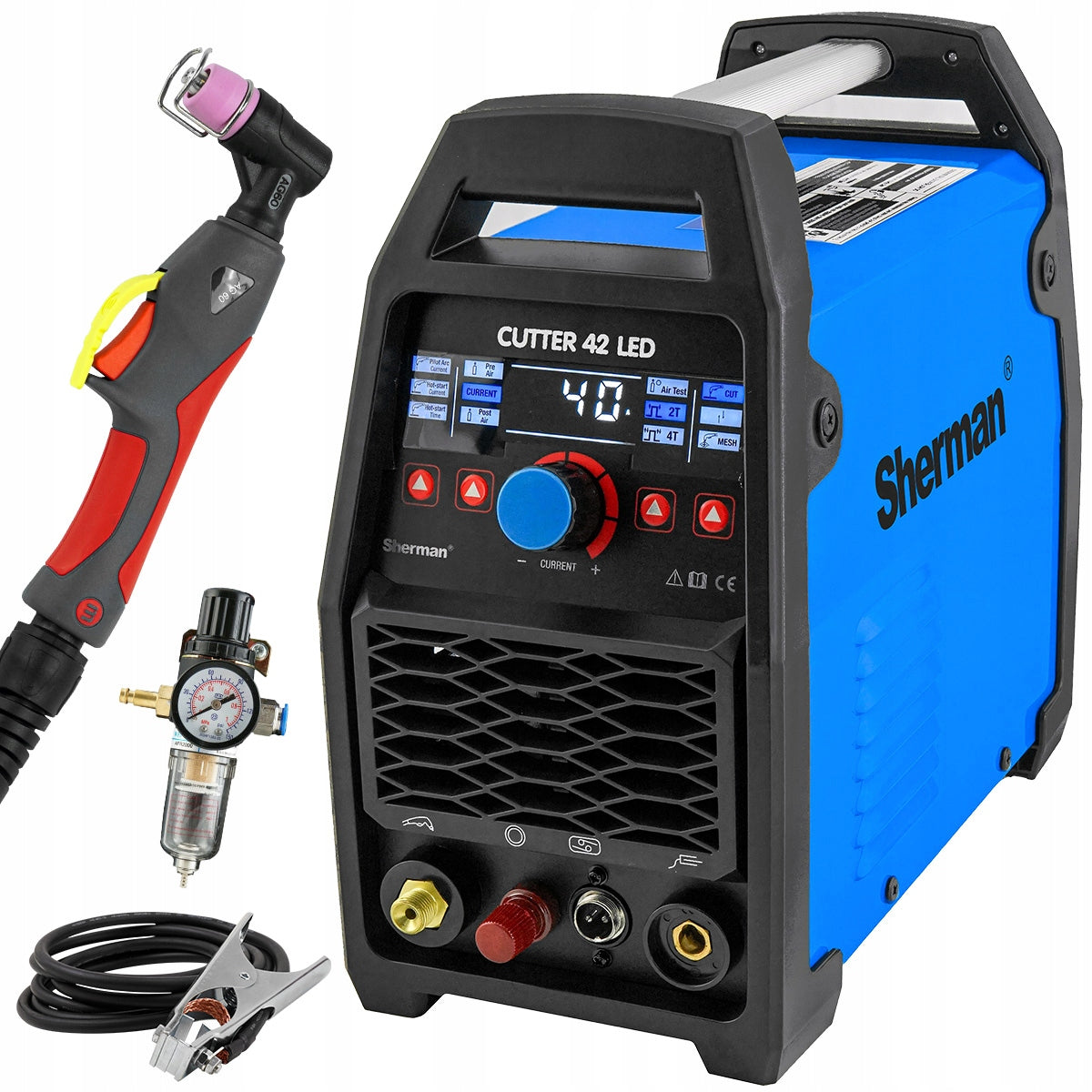 Plasma cutter 20mm PLASMA Sherman Cutter 42 LED AG60 2T 4T