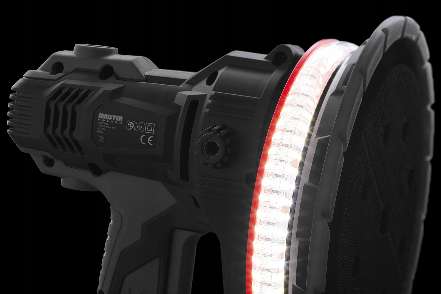 Plaster GYPSUM SANDER 190MM 15x PAPER DUST EXTRACTION 1450w LED Manufacturer code MP0015