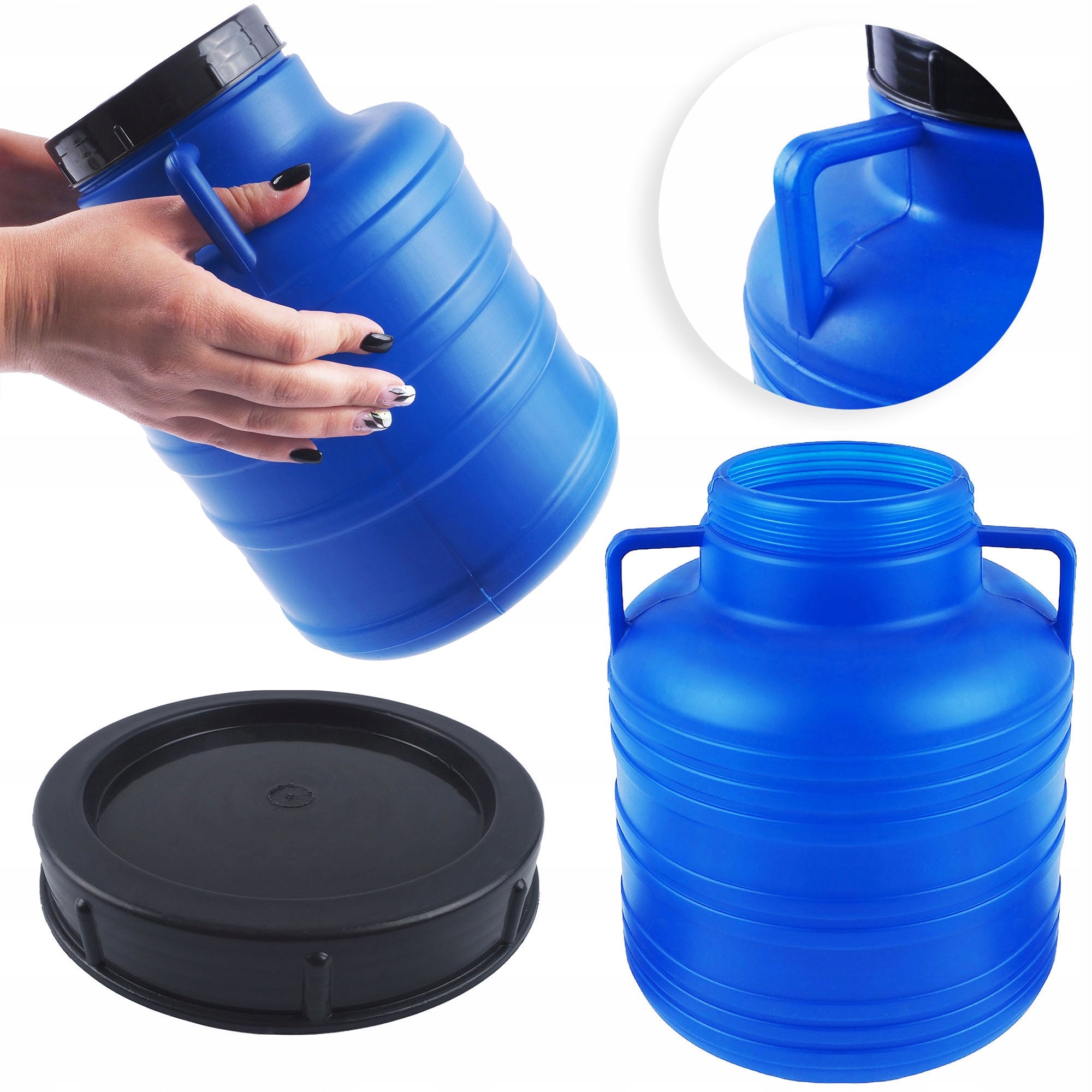 Plastic Barrel 10L WATER HOLDER RAIN CUCUMBER FOR CABBAGE PICKLING