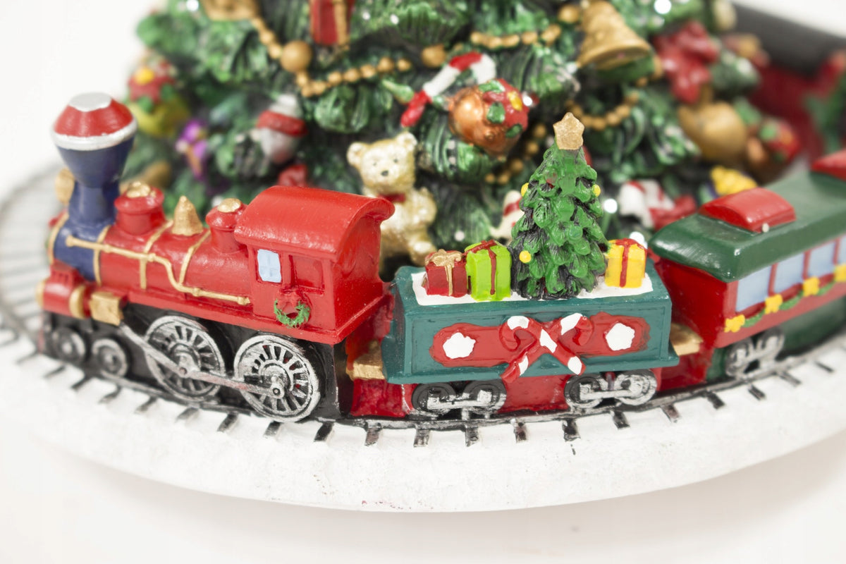 Plastic Christmas Tree Sound Figurine Christmas Tree with Music Box 16 cm Manufacturer code 116314