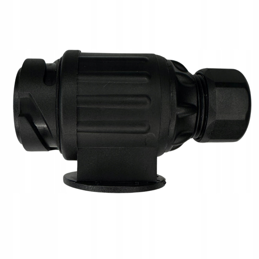 Plastic plug trailer 13 pin twisted socket 13/12V EAN (GTIN) 5902826270962