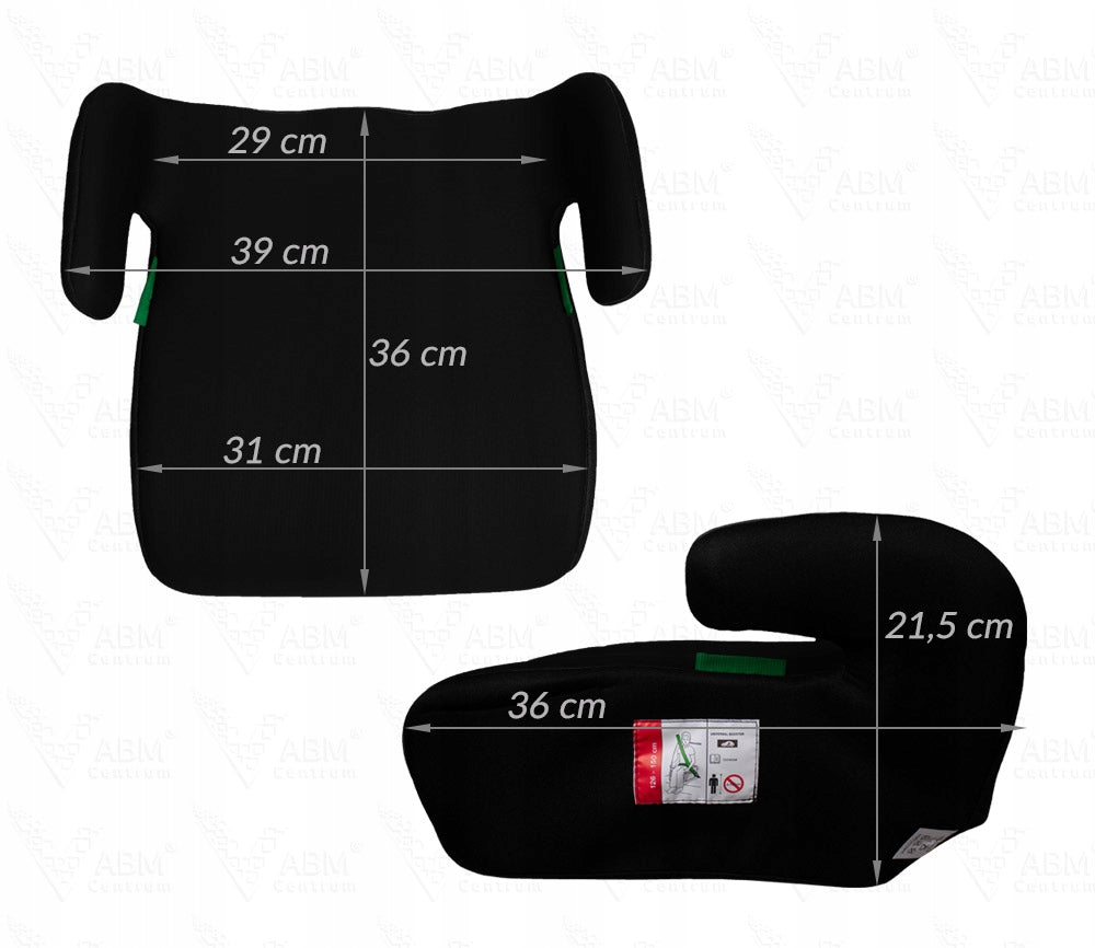 Plastic seat stand seat 126-150 cm BLACK R129 Packaging status original
