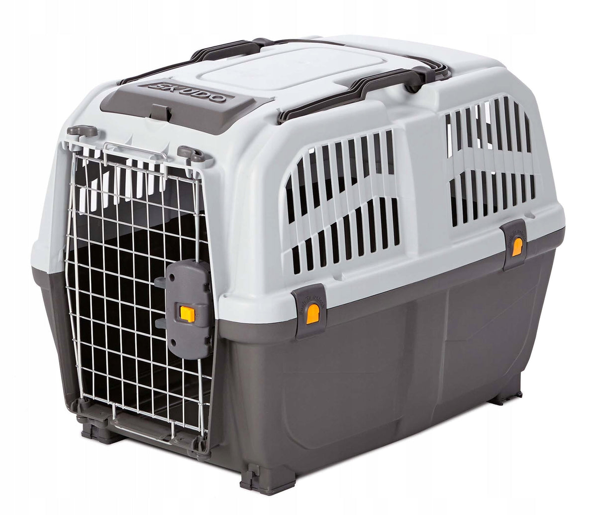 Plastic transporter Skudo IATA - size 4 ash-graphite brand MPS