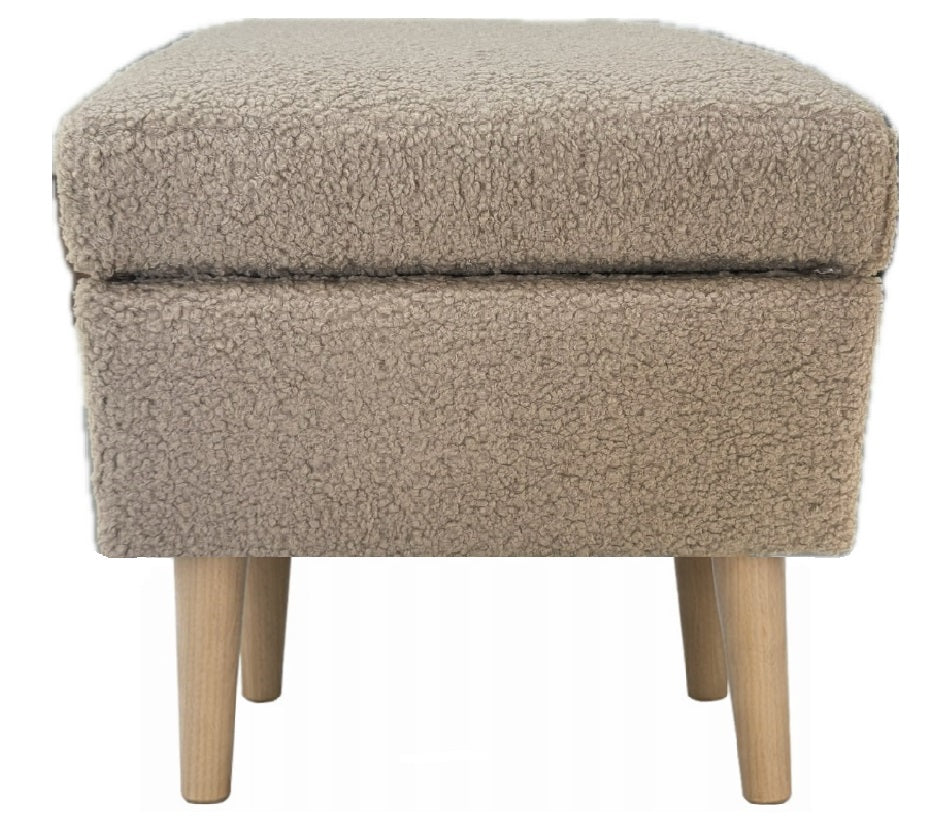 Platform Pouf 2in1 dog and cat ramp LAMB BOUCLE CAPUCINO POLISH PRODUCT Manufacturer code 580