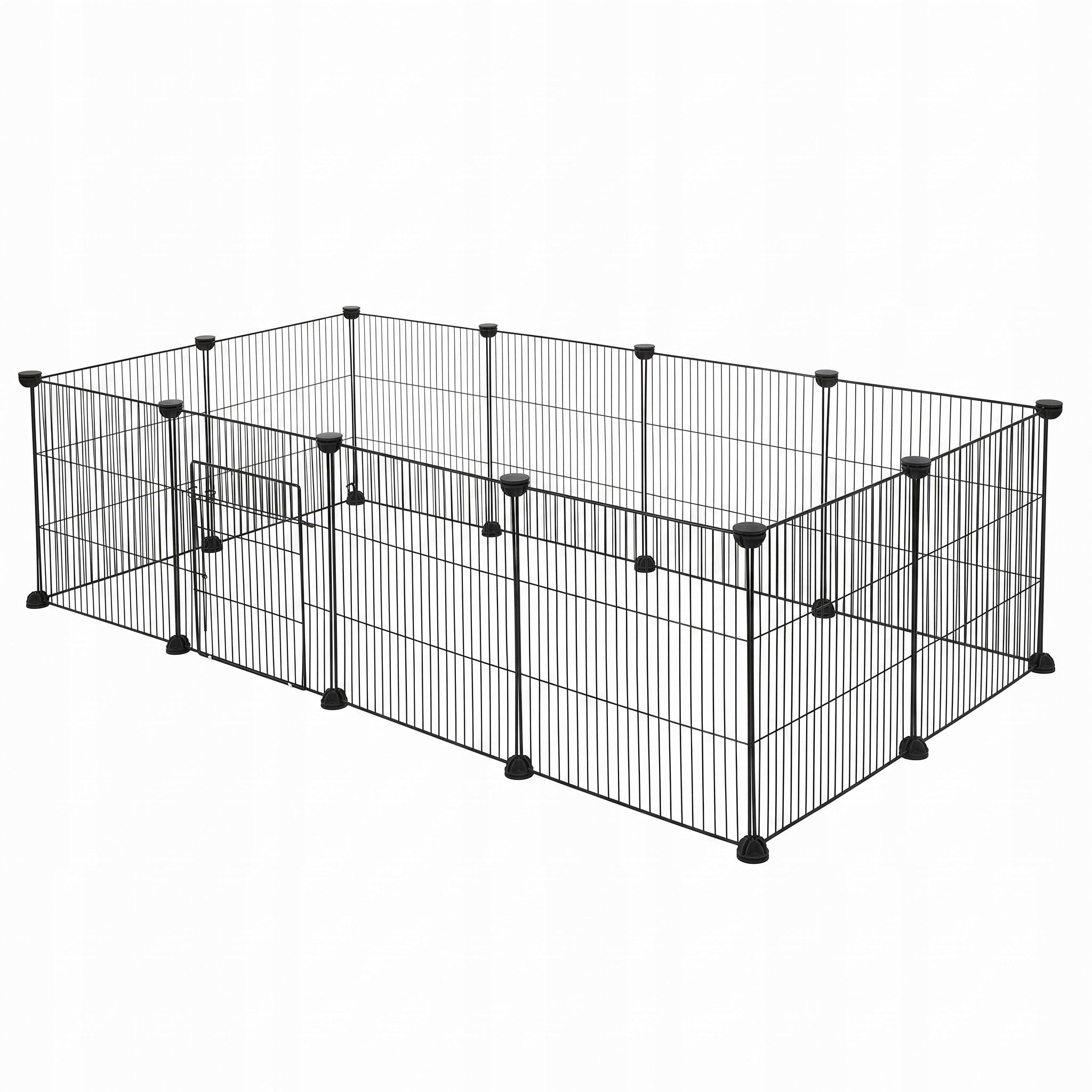 Playpen Cage Pet Farm Rabbit Dog Cat Hamster Modular Catwalk Brand Songmics