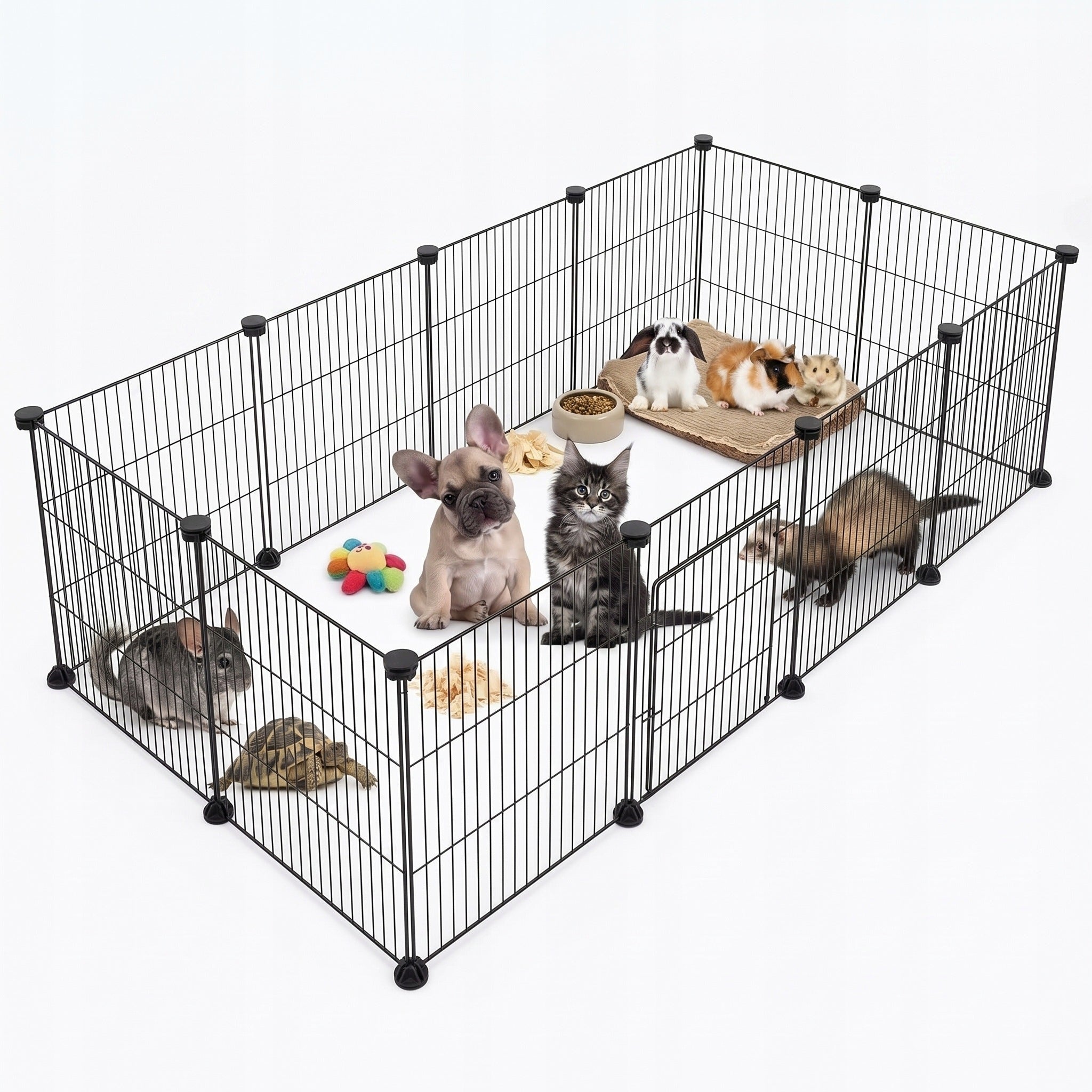 Playpen Cage Pet Farm Rabbit Dog Cat Hamster Modular Catwalk Manufacturer code LPI01H