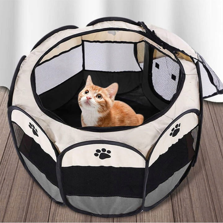 Playpen Folding Lightweight For Dog Cat Rabbit Puppies Animal XXL 59x114cm Manufacturer code PA1026