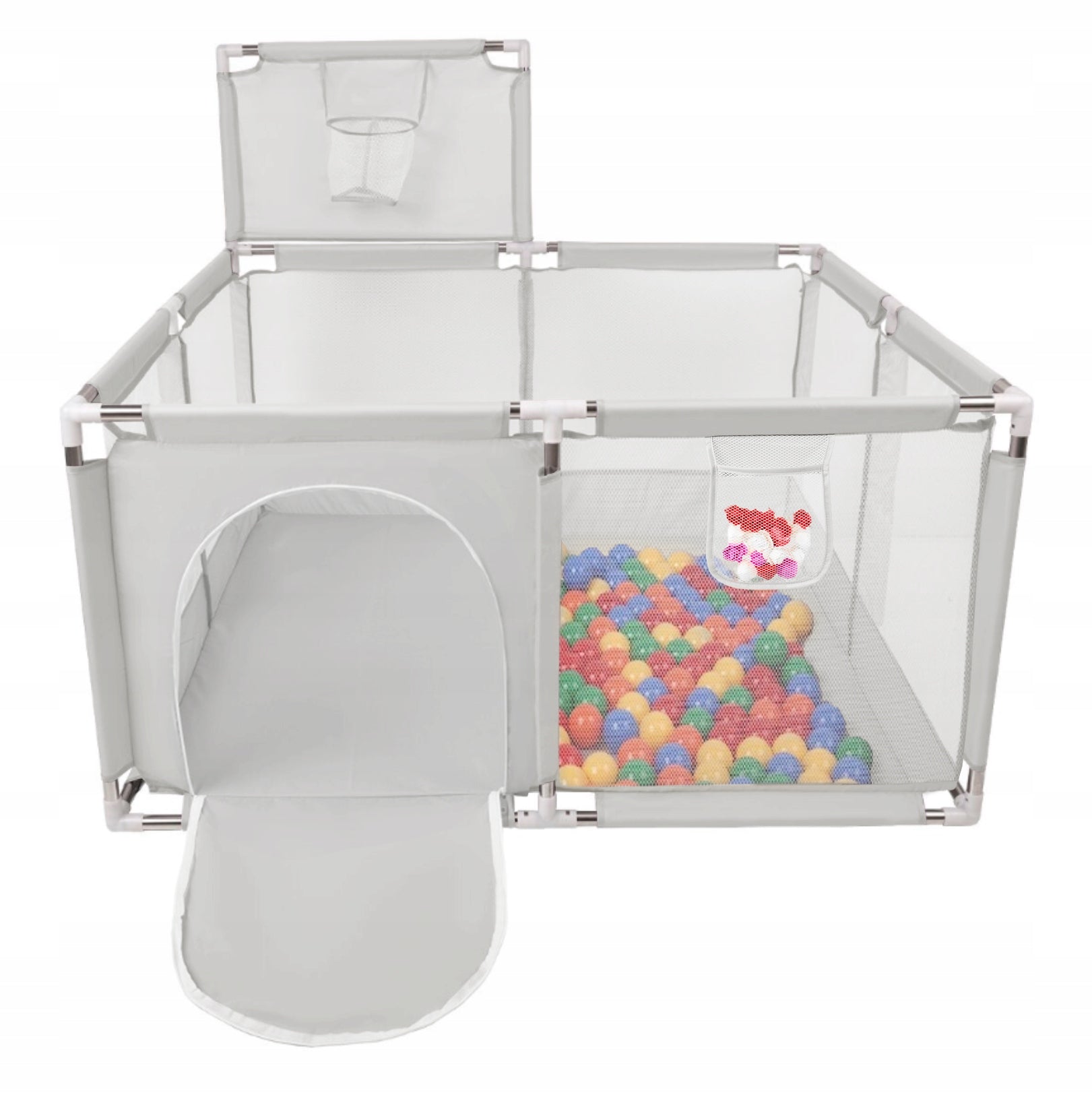 Playpen for children dry pool modular square toys with floor gift 125x125 Packaging status original