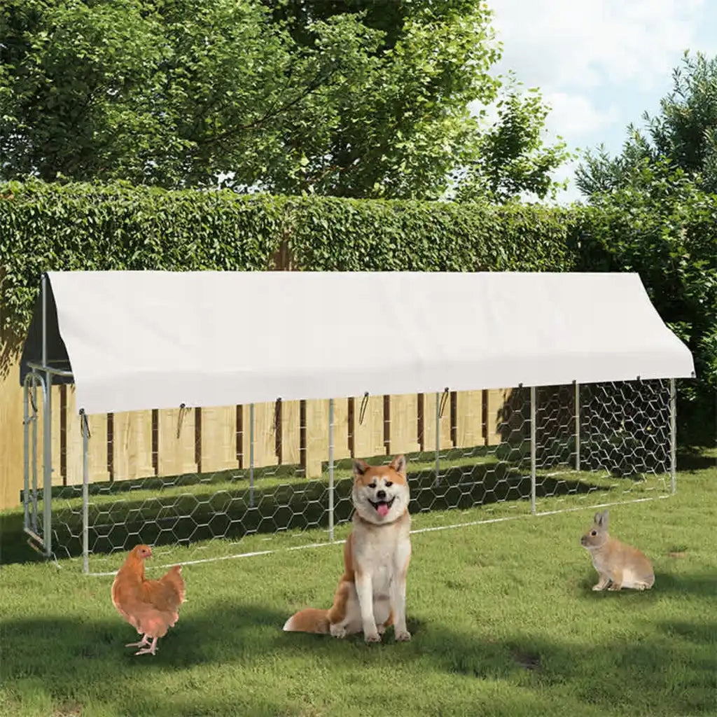 Playpen for dog with roof, 400 x 100 x 150 cm Manufacturer code 171497