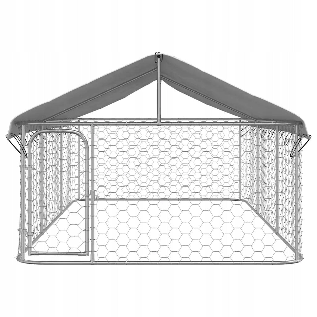 Playpen for dog with roof, 400 x 200 x 150 cm Brand no brand