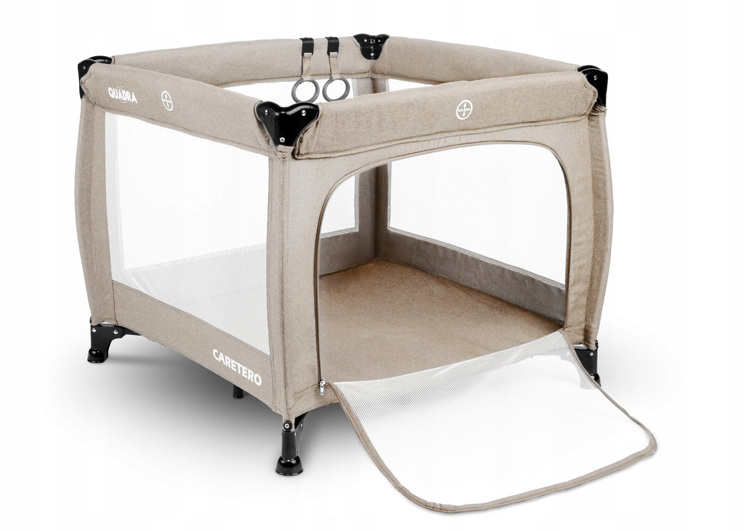 Playpen travel cot Caretero Quadra handles Brand Caretero