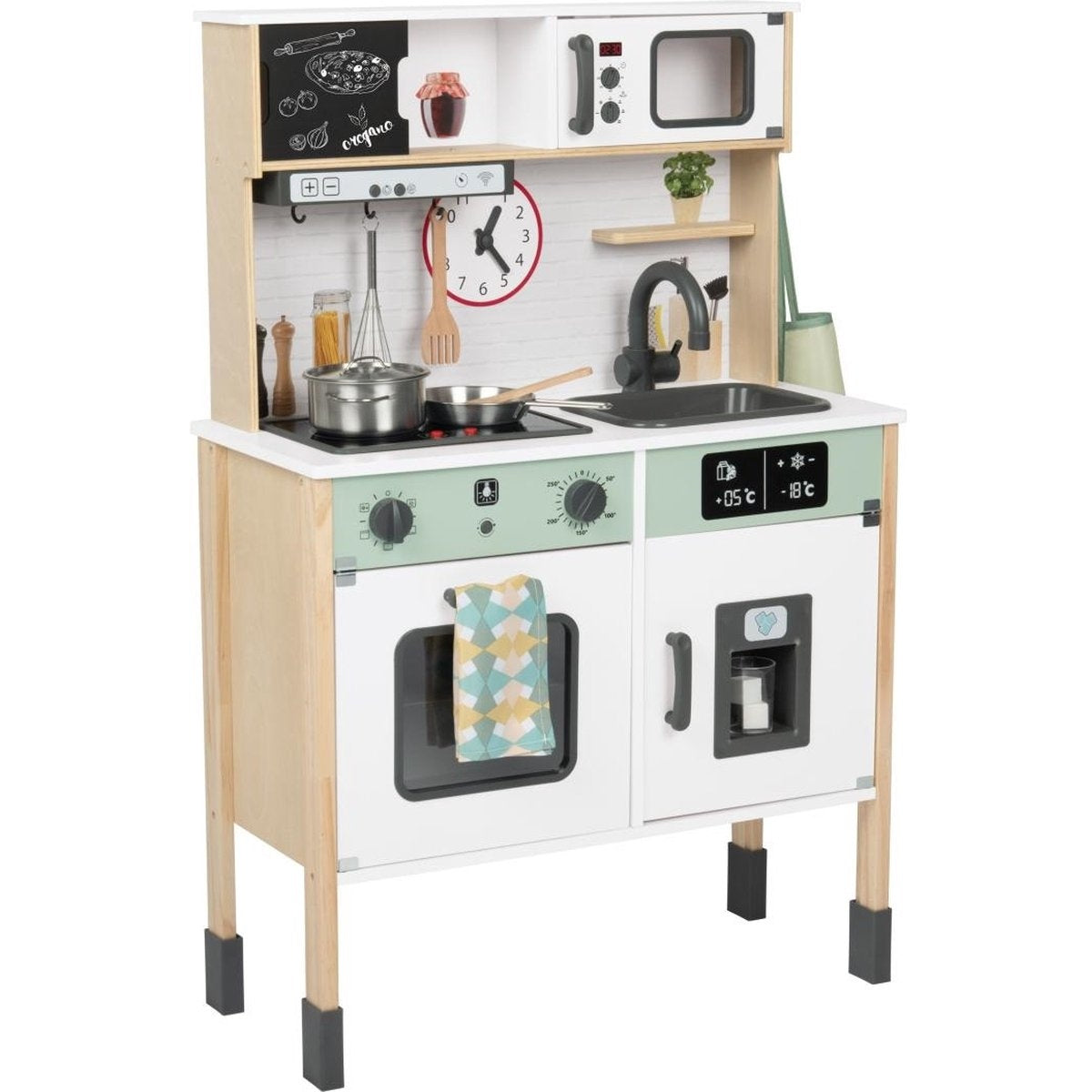 Playtive Lupilu wooden kitchen for children accessories light sound XXL Packaging status original