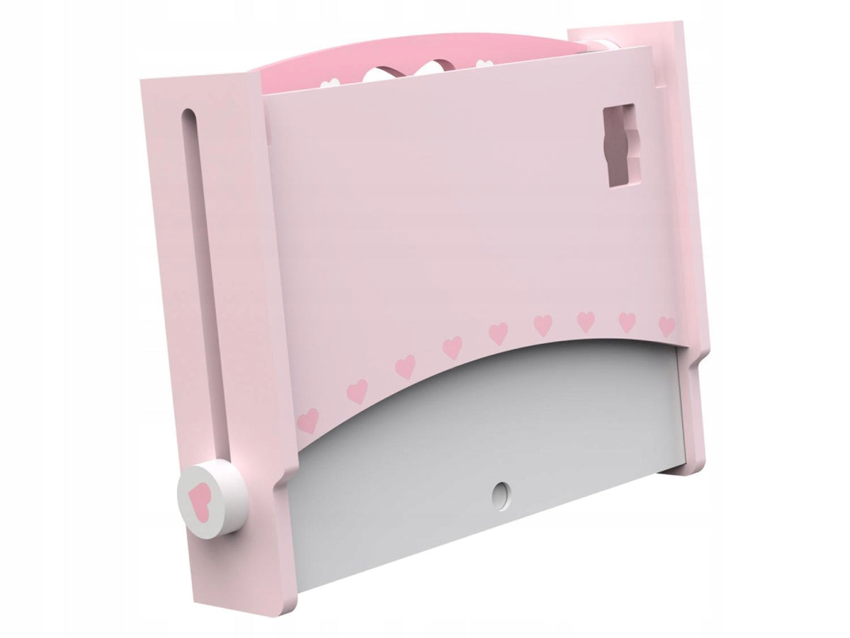 Playtive Wooden Mini Dressing Table Pink | Kids Playset Color pink